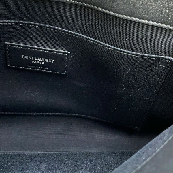 サンローランパリ ハンドバッグ ジェーン レザー 504924 SAINT LAURENT PARIS 2way 黒