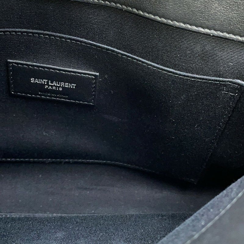 サンローランパリ ハンドバッグ ジェーン レザー 504924 SAINT LAURENT PARIS 2way 黒
