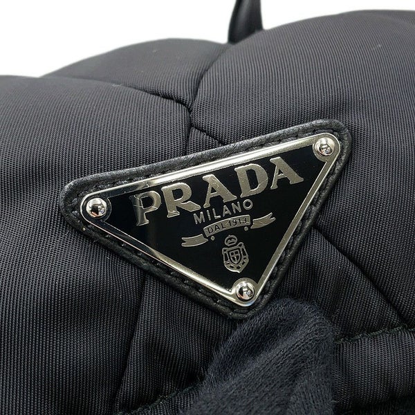 プラダ リュック キルティング ナイロン 1BZ020 PRADA バックパック バッグ 黒