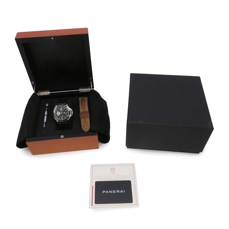 パネライ ルミノール GMT アッチャイオ PAM01088 PANERAI 腕時計 ウォッチ 黒文字盤