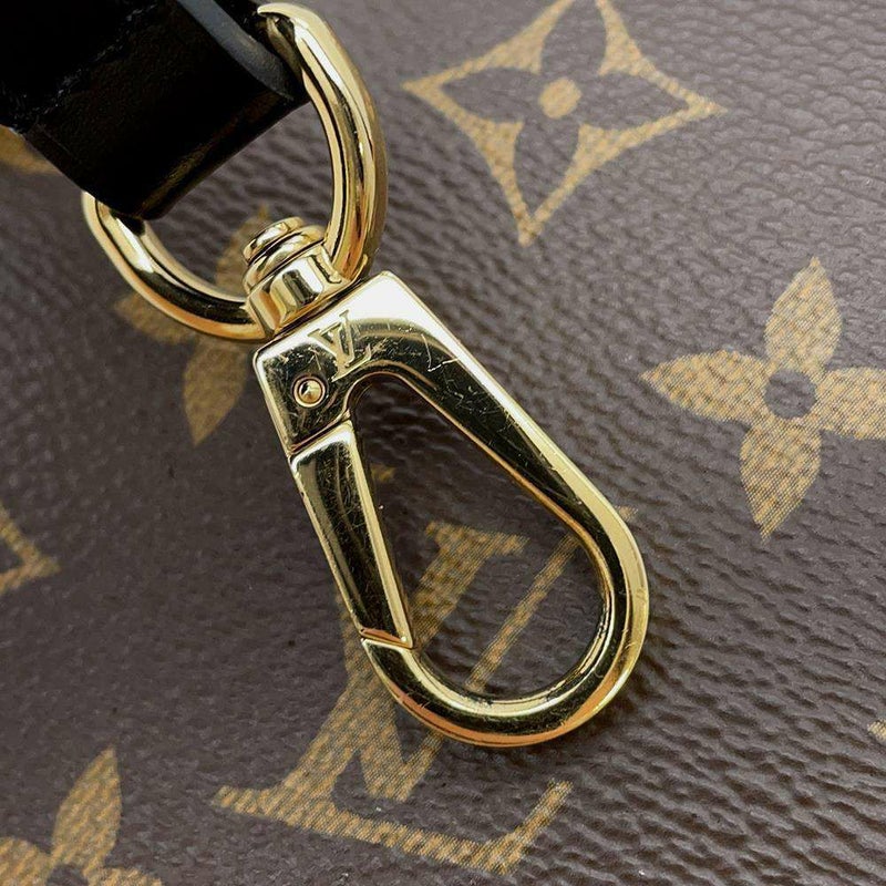 ルイヴィトン ハンドバッグ モノグラム・リバース カンヌ M43986 ヴィトン バニティバッグ 2wayショルダー ブラック 黒