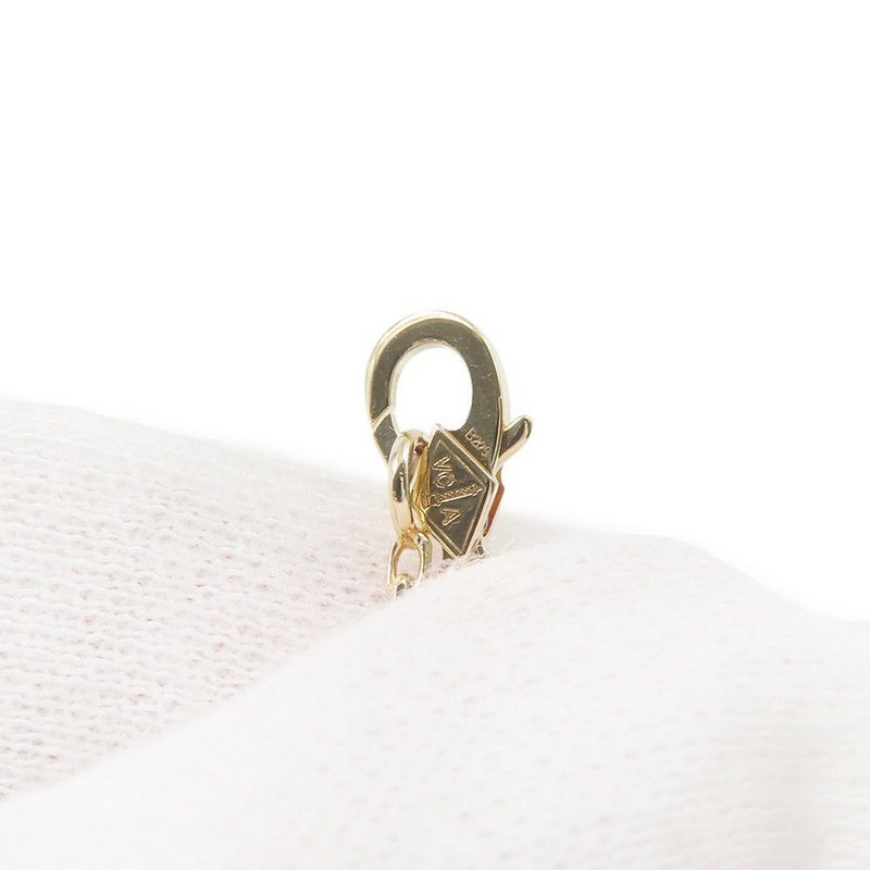 ヴァンクリ ネックレス マジック アルハンブラ ロングネックレス 1モチーフ マザーオブパール K18YGイエローゴールド VCARO49L00