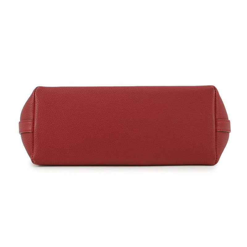 エルメス ショルダーバッグ ベルランゴPM ルージュヴィフ/シルバー金具 トゴ □C刻印