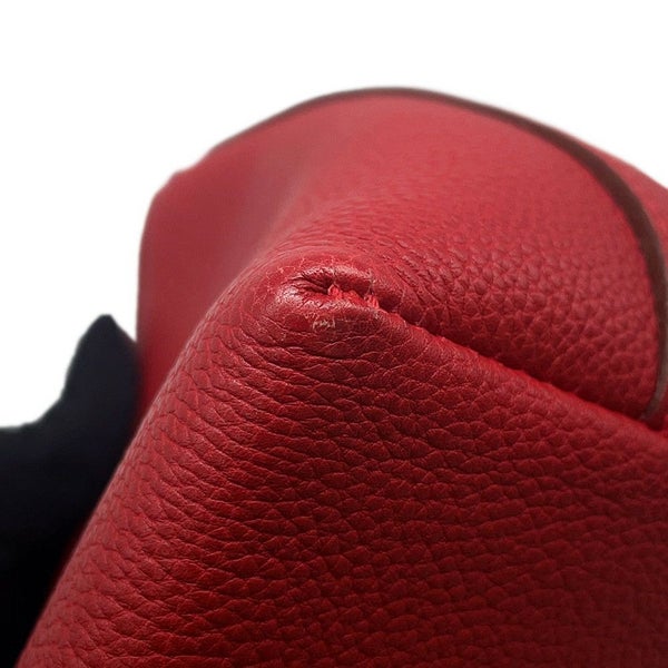 エルメス ショルダーバッグ ベルランゴPM ルージュヴィフ/シルバー金具 トゴ □C刻印