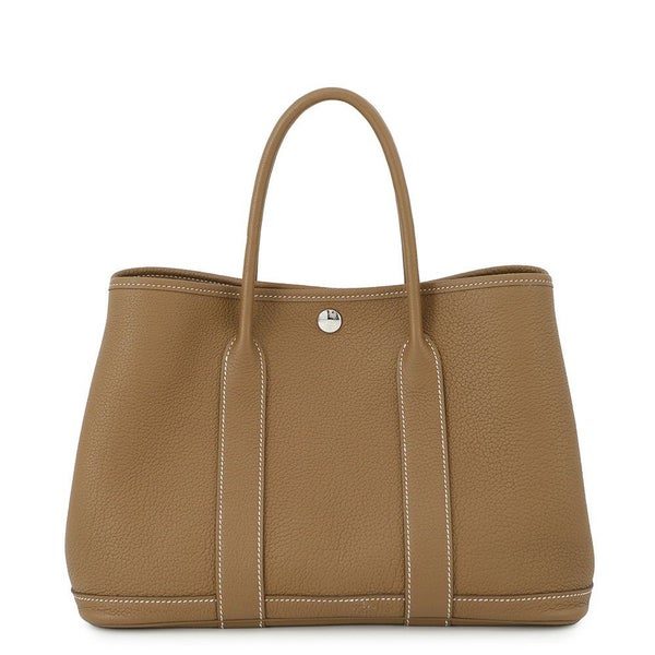 エルメス トートバッグ ガーデンパーティTPM ゴールド/シルバー金具 ネゴンダ W刻印