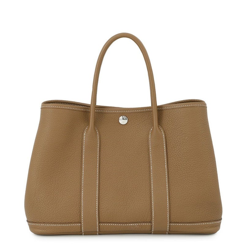 エルメス トートバッグ ガーデンパーティTPM ゴールド/シルバー金具 ネゴンダ W刻印