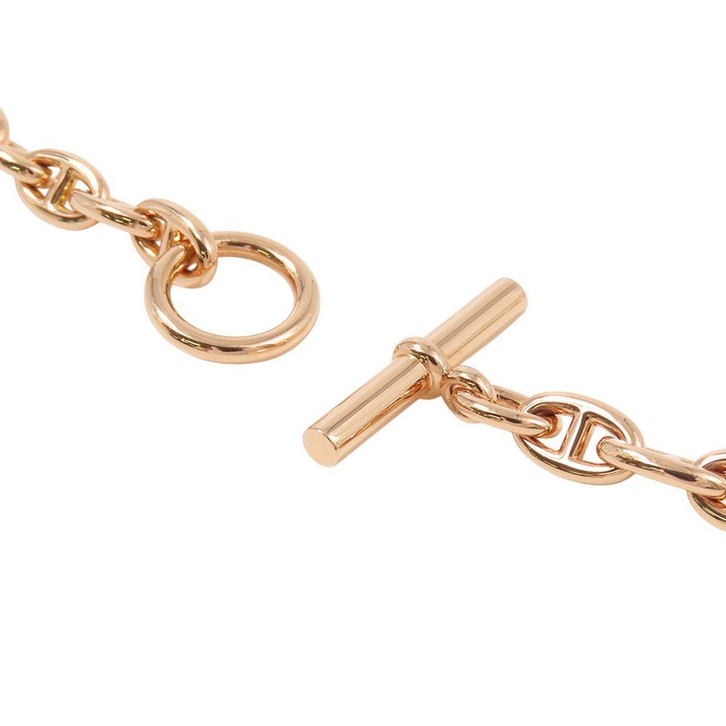 エルメス ネックレス シェーヌダンクルTPM 62コマ K18PGピンクゴールド HERMES ジュエリー