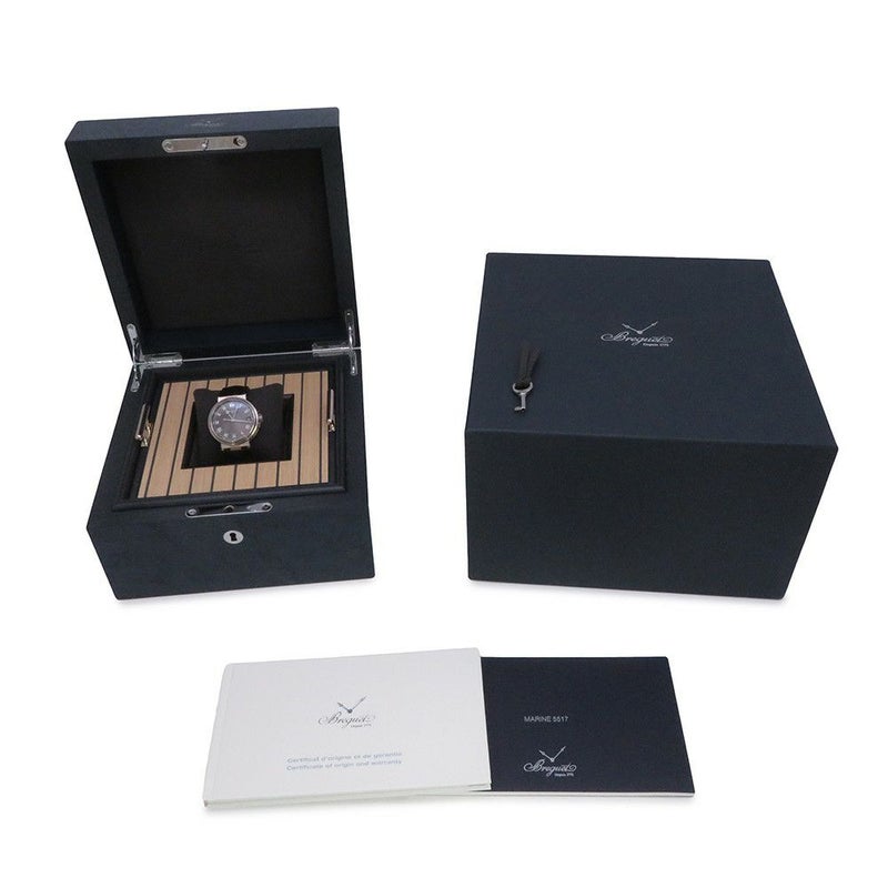 ブレゲ マリーン 5517TI/G2/9ZU BREGUET 腕時計 ウォッチ グレー文字盤