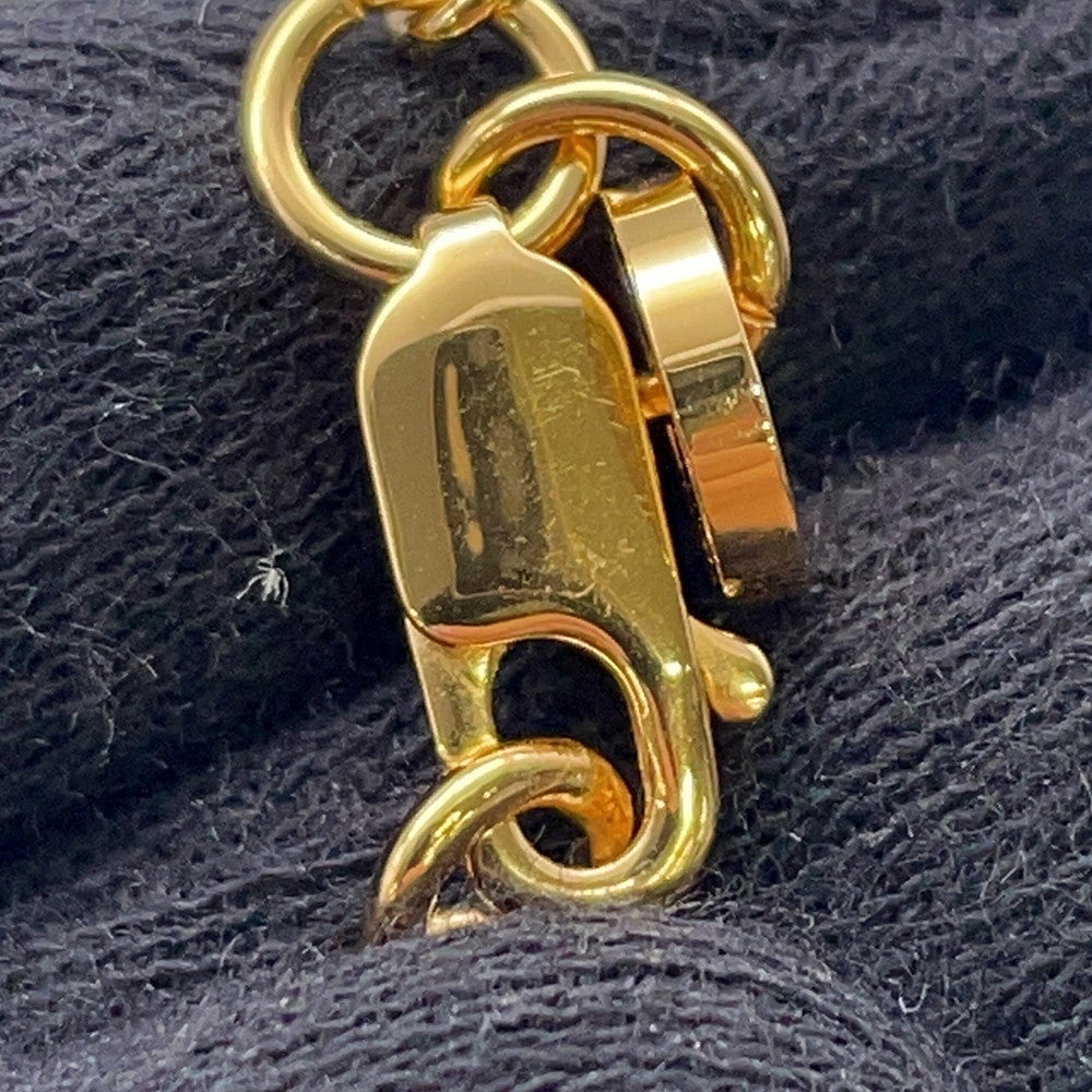 エルメス ネックレス コル H ブラック/ゴールド金具 HERMES