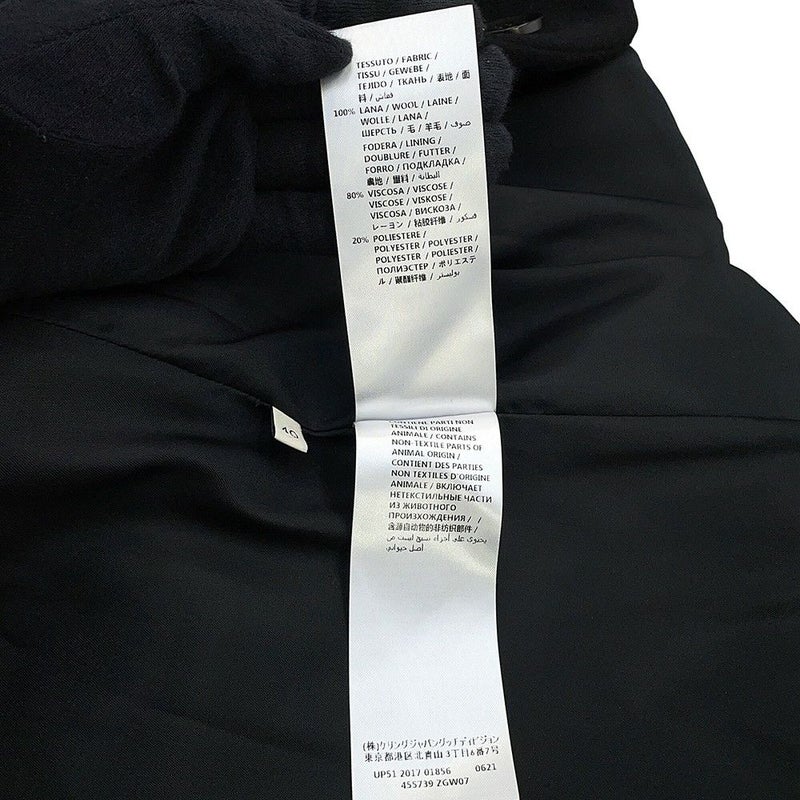 グッチ ロングコート チェスターコート レディースサイズ40 455739 GUCCI アウター 黒