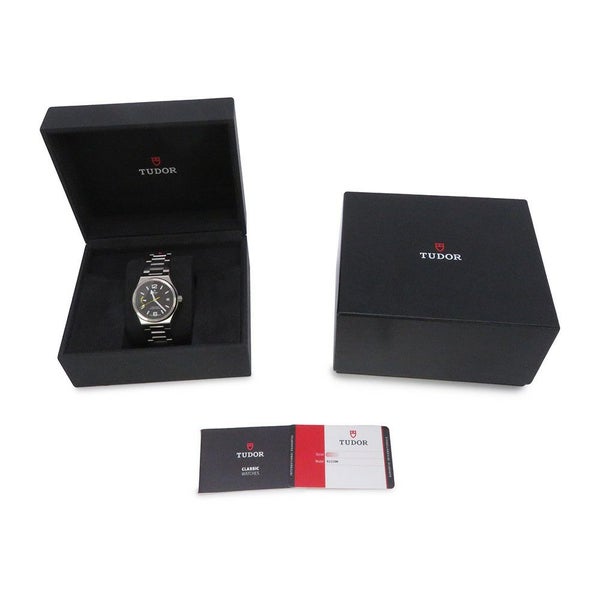 チュードル ノースフラッグ 91210N TUDOR チューダー 腕時計 黒文字盤