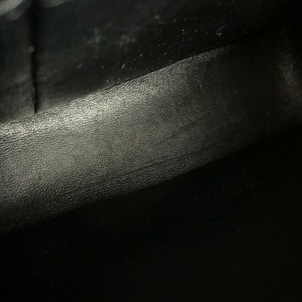 シャネル チェーンショルダーバッグ COCOプリント マトラッセ25 ココマーク ダブルチェーン キャンバス A01112 CHANEL 黒