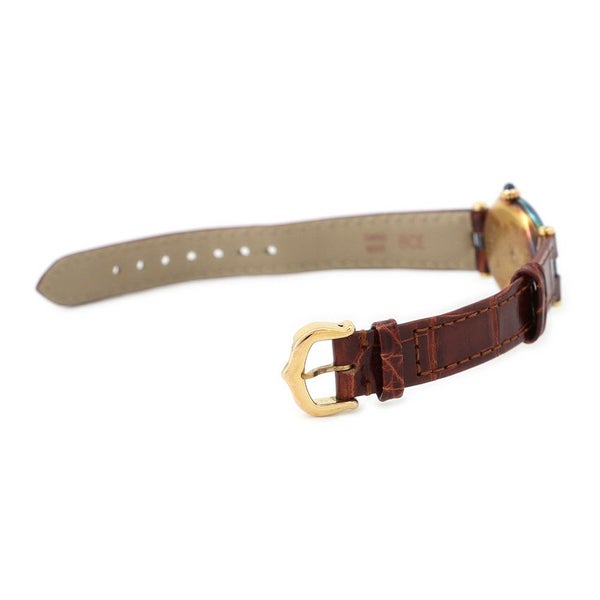 カルティエ マスト ヴェルメイユ W1002253 Cartier 腕時計 ウォッチ クォーツ アイボリー文字盤