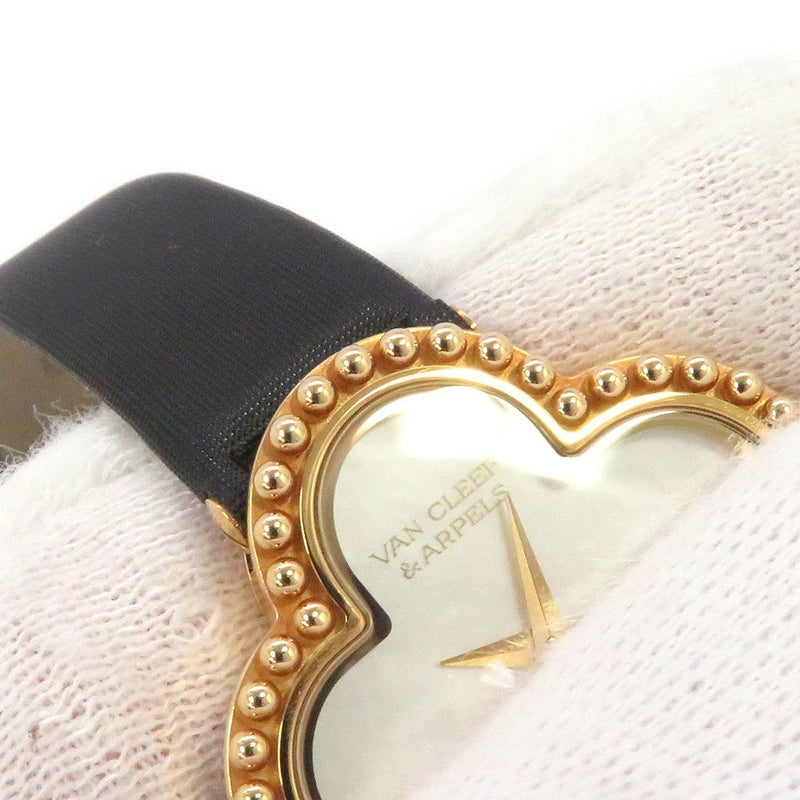 ヴァンクリーフ&アーペル スウィート アルハンブラ ウォッチ VCARD22000 K18YG マザーオブパール文字盤