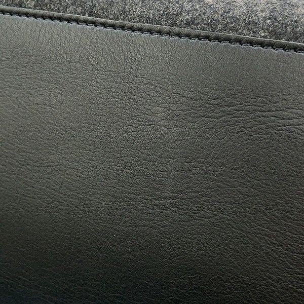 セリーヌ ハンドバッグ トラペーズ フェルト レザー CELINE 黒