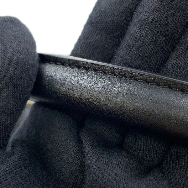 セリーヌ ハンドバッグ トラペーズ フェルト レザー CELINE 黒