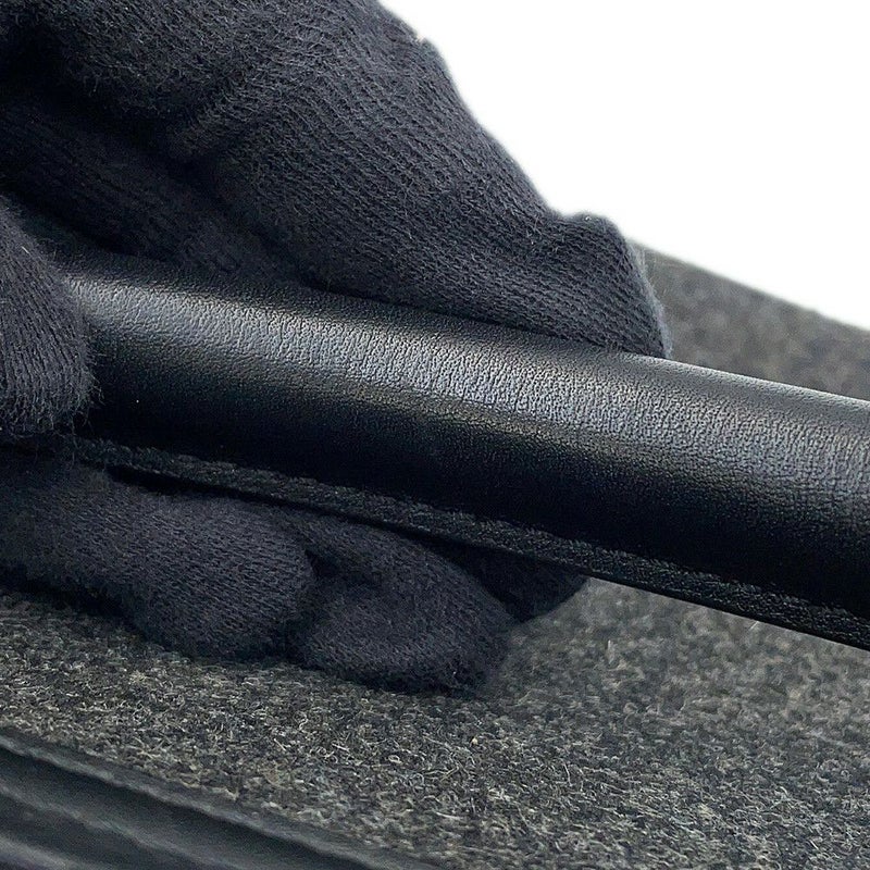 セリーヌ ハンドバッグ トラペーズ フェルト レザー CELINE 黒