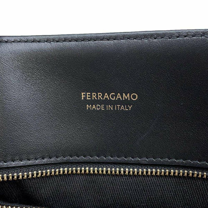 サルヴァトーレ・フェラガモ トートバッグ スモール 219407 773813 Ferragamo 2wayショルダーバッグ 黒