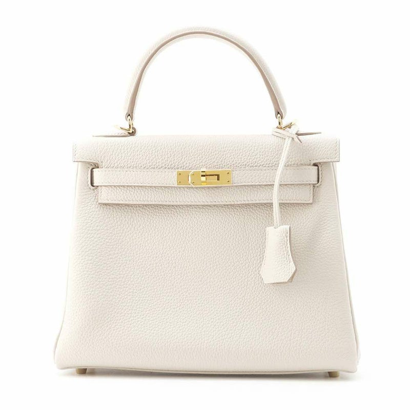 エルメス ハンドバッグ ケリー25 内縫い ベトン/ゴールド金具 トゴ B刻印 HERMES 2wayショルダー
