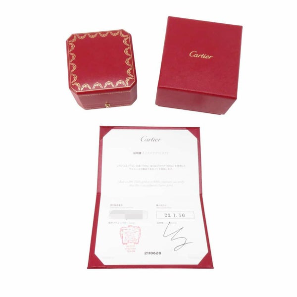 カルティエ リング クラッシュ ドゥ カルティエ SM K18WGホワイトゴールド リングサイズ50 B4233100 Cartier 指輪