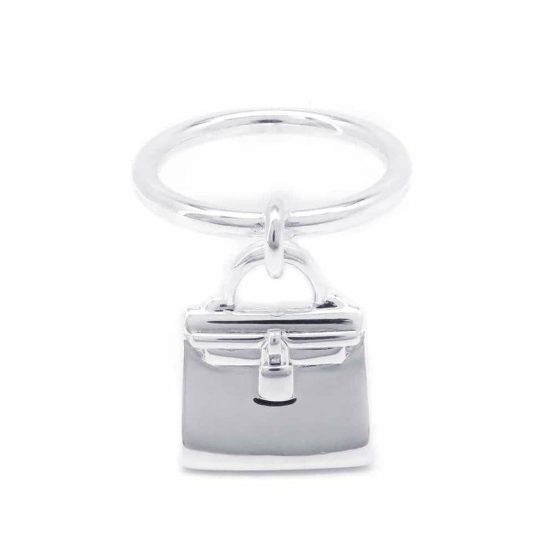 エルメス リング アミュレット ケリー リング SV925シルバー リングサイズ48 HERMES 指輪 ジュエリー