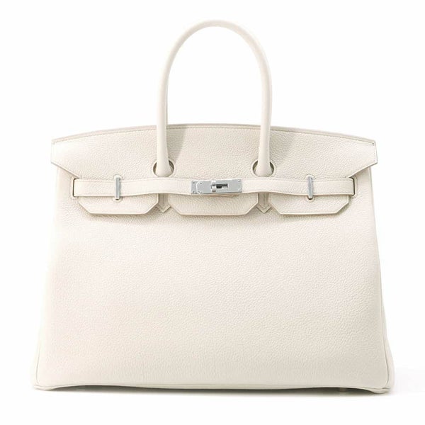 エルメス バーキン35  べトン/シルバー金具 トゴ B刻印 HERMES Birkin ハンドバッグ