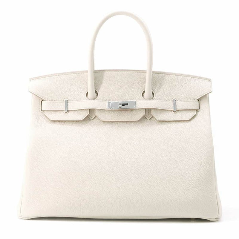 エルメス バーキン35  べトン/シルバー金具 トゴ B刻印 HERMES Birkin ハンドバッグ