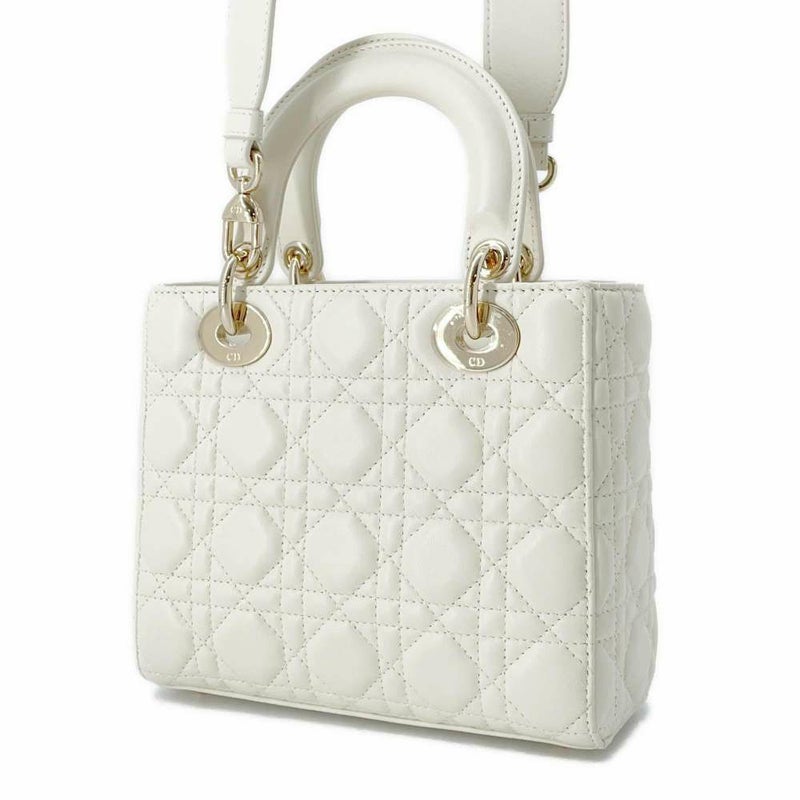 クリスチャン・ディオール ハンドバッグ レディディオール MY ABC DIOR カナージュ M0538OCAL 2wayショルダー 白