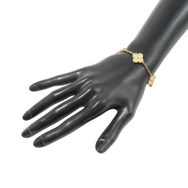 ヴァンクリーフ＆アーペル ブレスレット ヴィンテージ アルハンブラ ブレスレット 5モチーフ K18YGイエローゴールド VCARO1IE00