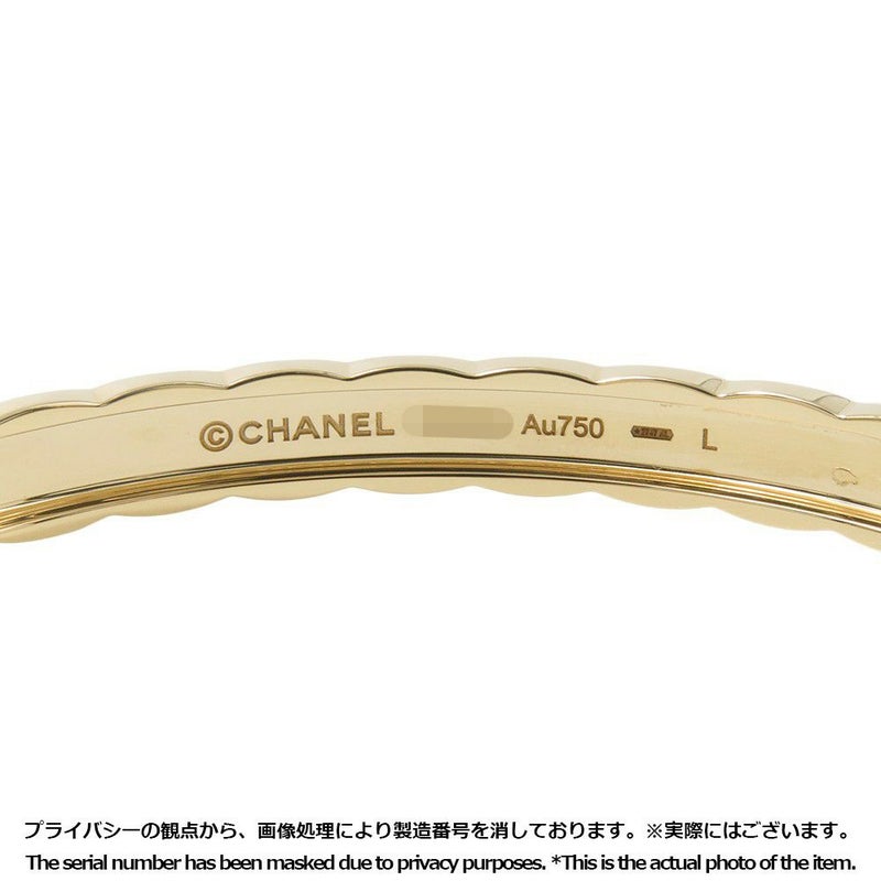 シャネル ブレスレット ココ クラッシュ コレクション K18YGイエローゴールド サイズL J13221 CHANEL バングル