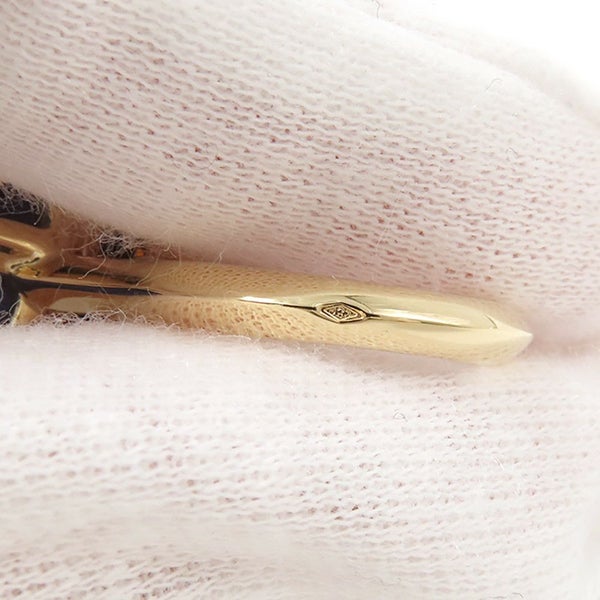 ヴァンクリーフ&アーペル リング ドゥ パピヨン アントレ レ ドア リング ダイヤ 36P 計0.99ct/ラピスラズリ K18YG サイズ49 指輪