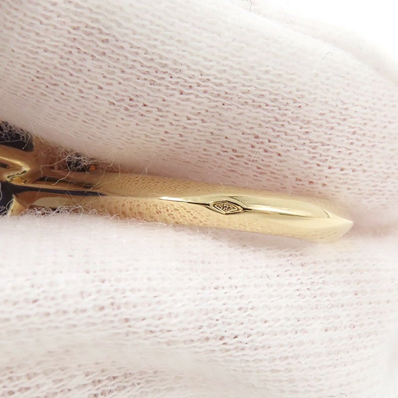 ヴァンクリーフ&アーペル リング ドゥ パピヨン アントレ レ ドア リング ダイヤ 36P 計0.99ct/ラピスラズリ K18YG サイズ49 指輪