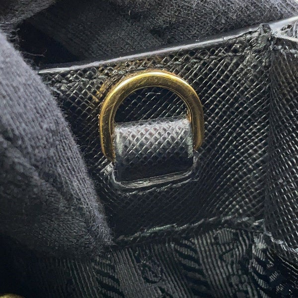プラダ ハンドバッグ ガレリア サフィアーノレザー 1BA863 PRADA 2way 黒