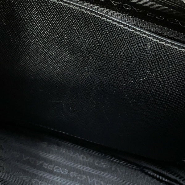 プラダ ハンドバッグ ガレリア サフィアーノレザー 1BA863 PRADA 2way 黒