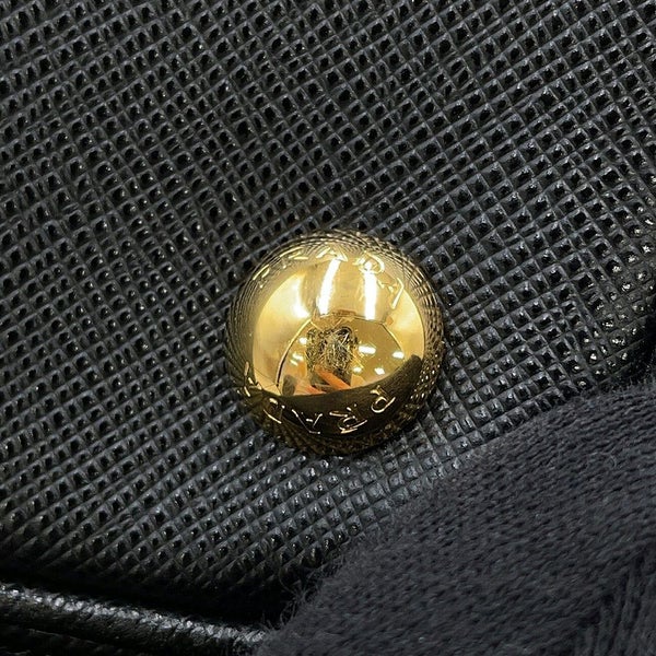 プラダ ハンドバッグ ガレリア サフィアーノレザー 1BA863 PRADA 2way 黒
