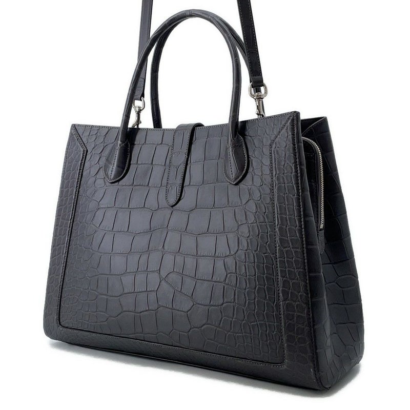 グッチ トートバッグ ジャッキー 1961 ラージ クロコダイル 649015 GUCCI 2way