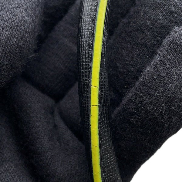 フェンディ ハンドバッグ プチ トゥージュール ロゴ レザー ムートン FENDI 2wayショルダー 黒