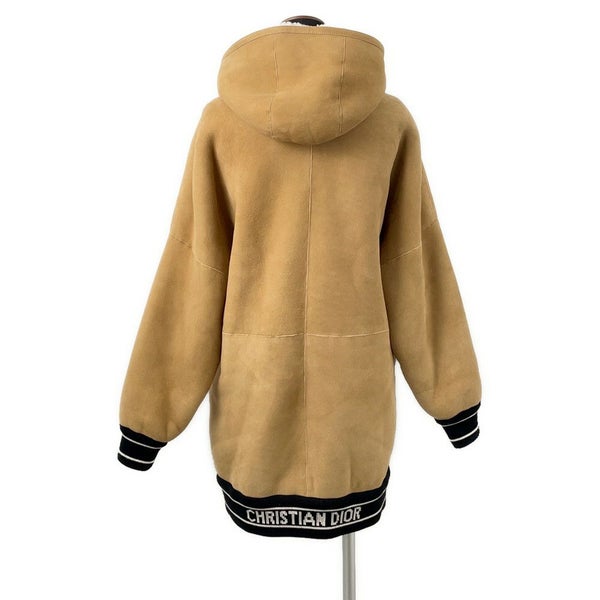 クリスチャン・ディオール ジャケット ラムスキン ウール レディースサイズ34 248C85AL815 Christian Dior
