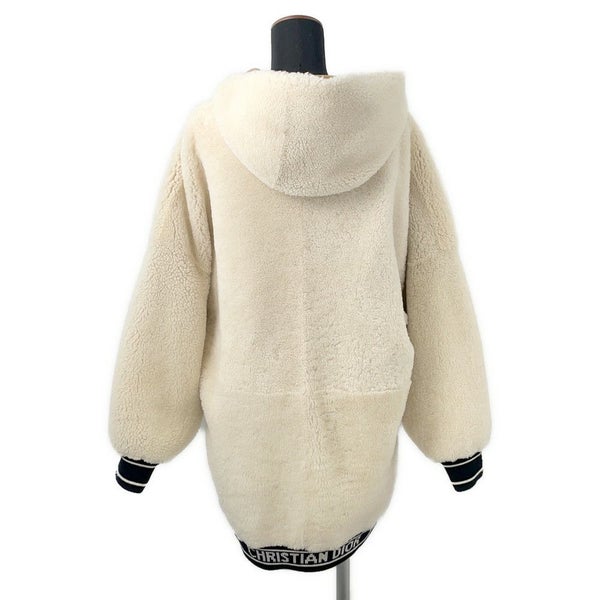 クリスチャン・ディオール ジャケット ラムスキン ウール レディースサイズ34 248C85AL815 Christian Dior