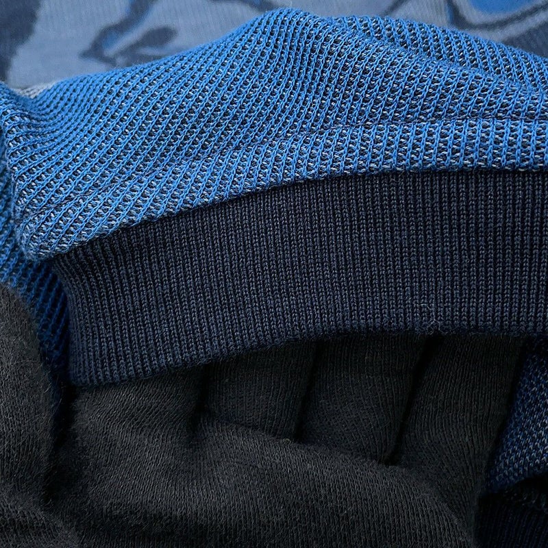 エルメス 半袖Tシャツ Dance of Horses Light 馬柄 鹿の子 コットン メンズサイズM HERMES