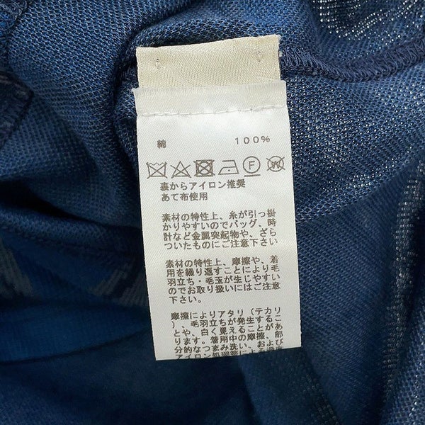 エルメス 半袖Tシャツ Dance of Horses Light 馬柄 鹿の子 コットン メンズサイズM HERMES