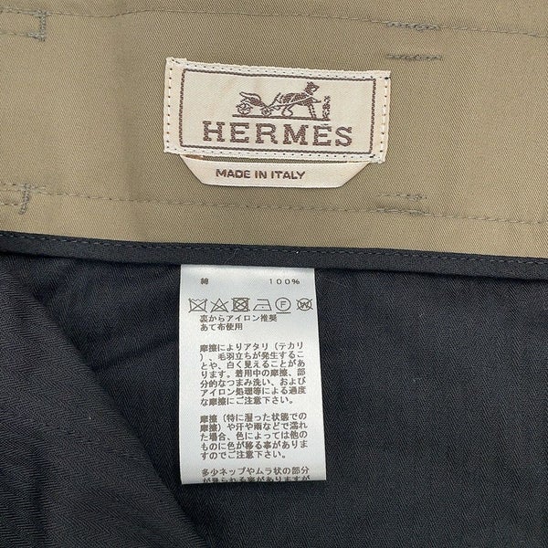 エルメス パンツ コットンパンツ コットン サイズ38 HERMES ボトムス
