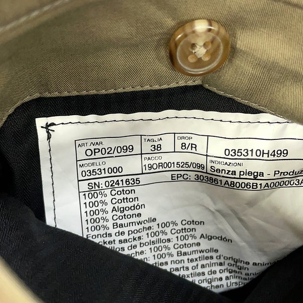 エルメス パンツ コットンパンツ コットン サイズ38 HERMES ボトムス