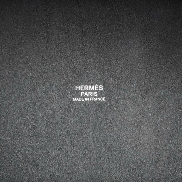 エルメス ハンドバッグ ピコタンロックPM カーゴ ブラック/シルバー金具 トワルエラン/スイフト W刻印