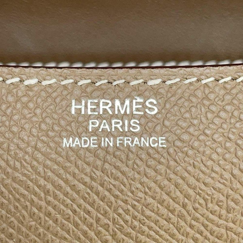 エルメス ショルダーバッグ コンスタンス24 ミロワール エトゥープ/シルバー金具 エプソン W刻印