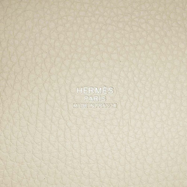 エルメス ハンドバッグ ピコタンロックPM ベトン/シルバー金具 トリヨンクレマンス W刻印