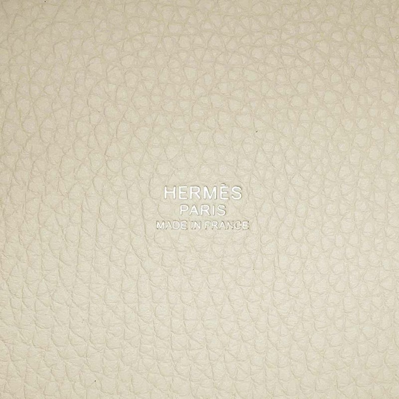 エルメス ハンドバッグ ピコタンロックPM ベトン/シルバー金具 トリヨンクレマンス W刻印