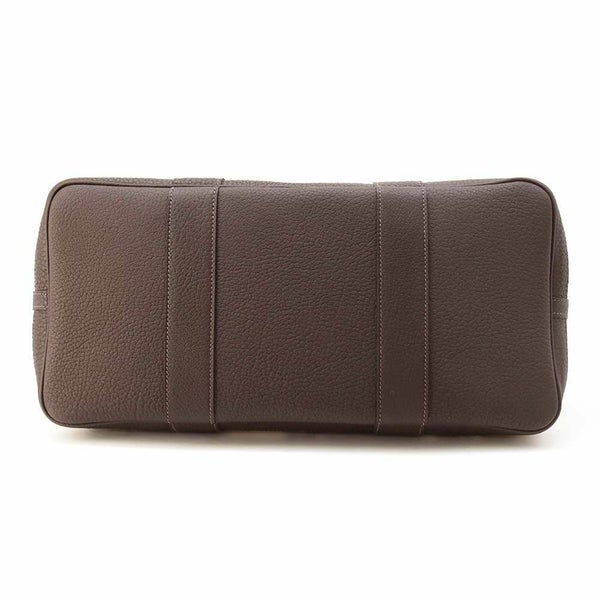 エルメス ガーデンパーティPM トワルH・プリュム エレクトリック キャラメル/エクリュ トワルアッシュ/ネゴンダ W刻印