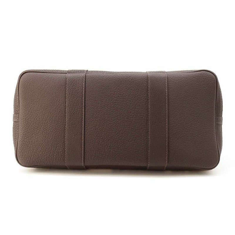 エルメス ガーデンパーティPM トワルH・プリュム エレクトリック キャラメル/エクリュ トワルアッシュ/ネゴンダ W刻印