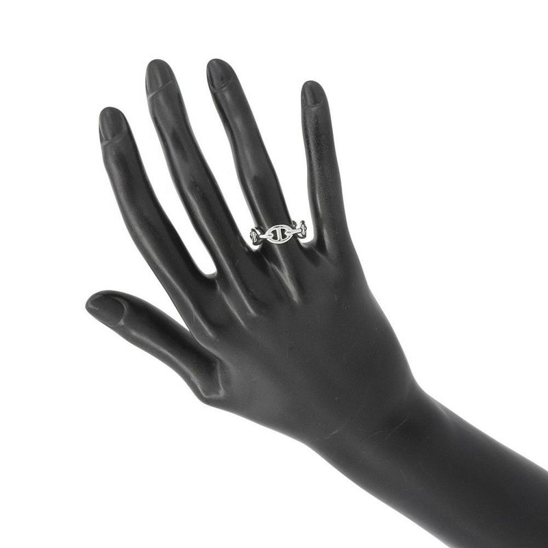 エルメス リング シェーヌダンクル アンシェネPM Enchainee SV925シルバー リングサイズ49 HERMES ジュエリー